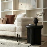 Interior Ave - Santorini Black Stone Side Table
