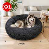 Dog Pet Cat Mat Puppy Warm Soft Cotton Washable Reusable Calming Bed Dark Gray In Australia - Darrahopens