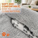 Pet Dog Bedding Warm Plush Round Comfortable Nest Comfy Sleep Kennel XXL In Australia - Darrahopens