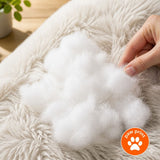 Pet Dog Bedding Warm Plush Round Comfortable Nest Comfy Sleeping kennel Pink Large 90cm