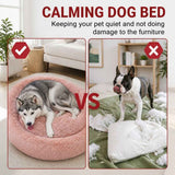 Pet Dog Bedding Warm Plush Round Comfortable Nest Comfy Sleep kennel Pink XL 100 In Australia - Darrahopens