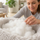 Pet Bed Dog Cat Calming Bed Sleeping Comfy Cave Washable Mat Extra Large 100cm