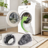 Dog Cat Pet Calming Bed Washable ZIPPER Cover Warm Soft Plush Round Sleeping 70
