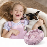 Dog Pet Cat Calming Bed Beds Large Mat Comfy Puppy Fluffy Donut Cushion Plush 70