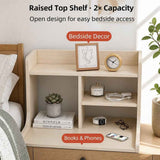 HYGGO Wooden Bedside Table Nightstand Drawer Storage Minimalist Multi-Functional In Australia - Darrahopens
