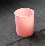 20 Pack Blush Pink Glass Votive Tealight Candle Holders House Party Cenrepiece Xmas Wedding Decor Glass Candlestick Party Decorations Bridal Valentines Event