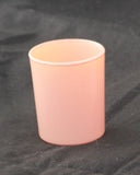 20 Pack Champagne Pale Pink Glass Votive Tealight Candle Holders House Party Cenrepiece Xmas Wedding Decor Glass Candlestick Party Decorations Bridal Valentines Event