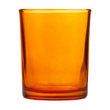 10 Pack Orange Glass Votive Tealight Candle Holders House Party Cenrepiece Xmas Wedding Decor Glass Candlestick Party Decorations Bridal Baby Shower Event
