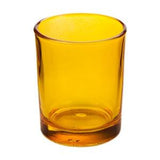 40 Pack Orange Glass Votive Tealight Candle Holders House Party Cenrepiece Xmas Wedding Decor Glass Candlestick Party Decorations Bridal Baby Shower Event