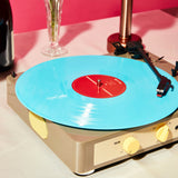 Gadhouse Brad MKII Record Player - Grey + Bundled Majority D40 Bluetooth Speakers