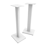 Kanto ST28W 28" Universal Bookshelf Speaker Floor Stand - White, Pair