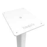 Kanto ST28W 28" Universal Bookshelf Speaker Floor Stand - White, Pair
