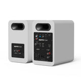 Kanto YU4 (2nd Gen) 160 W Powered Bookshelf Speaker with Bluetooth 5.3, Built-in Phono Preamp, USB-C and Optical Inputs - Matte White