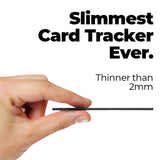 KeySmart SmartCard - Rechargeable Thin Wallet Tracker Card, Works with Apple Find My App - Black