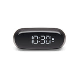 Lexon Minut Mini Alarm Clock - Gunmetal