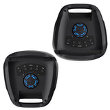 Majority PS100 - Bundled Party Speaker 40w Bluetooth Karaoke-DJ-Party-PA System - Black
