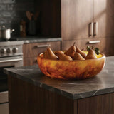 Urban Attitude GAB Extra Large Bowl 59.5 Wide by 12.5 Height - Burnt Amber