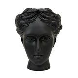 Urban Attitude Venus Head Planter - Matte Black