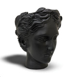 Urban Attitude Venus Head Planter - Matte Black