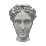 Urban Attitude Venus Head Planter - Matte White In Australia - Darrahopens