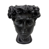 Urban Attitude David Head Planter - Matte Black