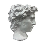 Urban Attitude David Head Planter - Matte White