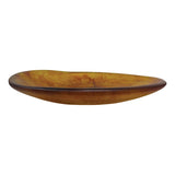 Urban Attitude SHAY Extra Large Bowl Height 6cm lowest 12cm highest by Width 52.5cm x 60cm - Burnt Amber