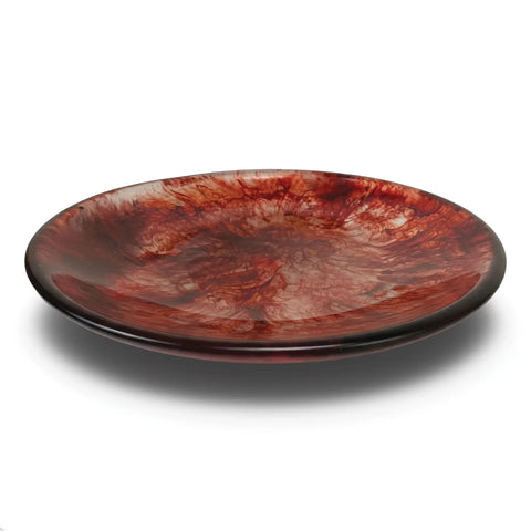 Urban Attitude SHAY Extra Large Bowl Height 6cm lowest 12cm highest by Width 52.5cm x 60cm - Berry Red In Australia - Darrahopens