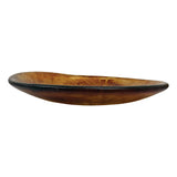 Urban Attitude SHAY Extra Large Bowl Height 6cm lowest 12cm highest by Width 52.5cm x 60cm - Dark Cocoa