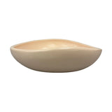 Urban Attitude JADE Medium Bowl Height 8cm highest, 5cm lowest, Width 27cm, Length 28cm - Stone Ivory