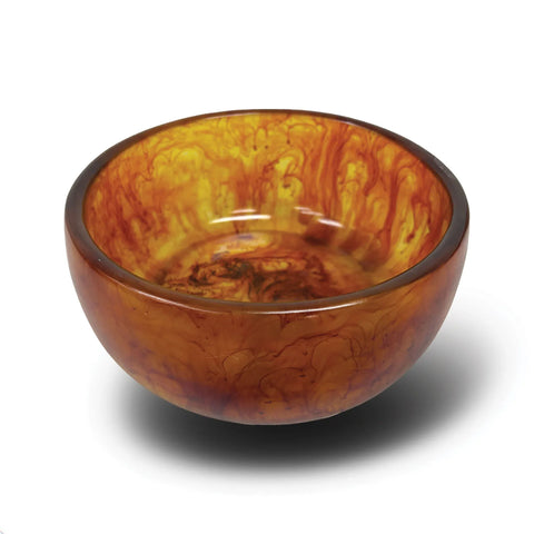 Urban Attitude INDI Medium Bowl Height 12cm, Width 26cm, Length 26cm - Burnt Amber