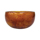 Urban Attitude INDI Medium Bowl Height 12cm, Width 26cm, Length 26cm - Burnt Amber