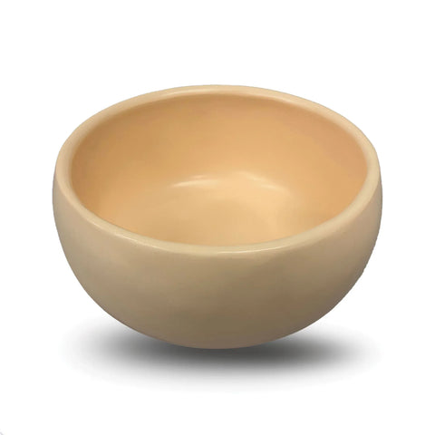 Urban Attitude INDI Medium Bowl Height 12cm, Width 26cm, Length 26cm - Stone Ivory In Australia - Darrahopens