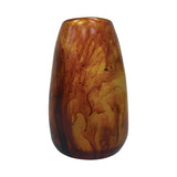 Urban Attitude RACH Large Vase Height 25.5cm, Width 17cm, Opening 6cm x 9cm - Burnt Amber