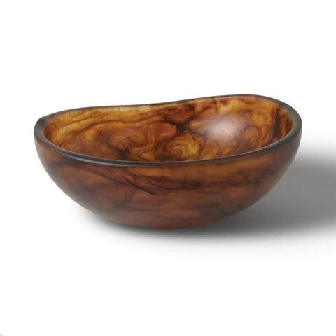 Urban Attitude RAQS Salad Bowl Height: 11.5cm, Width: 29.5cm, Length: 31cm - Dark Cocoa In Australia - Darrahopens