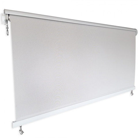 Outdoor Roller Blind Sun Screen Awning With Aluminium Hood