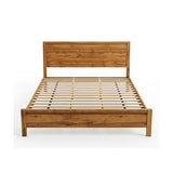 King Bedroom Suite – 5 Piece Set with Dresser & Tallboy in Oak Finish