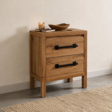 King Bedroom Suite – 5 Piece Set with Dresser & Tallboy in Oak Finish