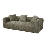 Multiple Seater Frameless Compressed Fabric 3 Seater Sofa
