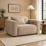Multiple Seater Fabric Power Recliner with Power Headrest & Zero-Wall Design