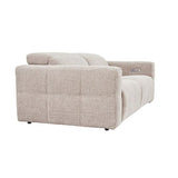 Multiple Seater Fabric Power Recliner with Power Headrest & Zero-Wall Design