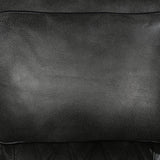 3-1-1 Seater Electric Air Leather Dark Grey Recliner Set