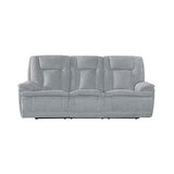 3+2 Seater Power Recliner Sofa Set in Grey