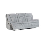 3+2+1 Seater Power Recliner Sofa Set in Grey