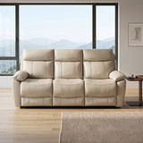 Multiple Seater Top Grain Leather Electric Recliner Sofa