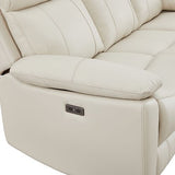 Multiple Seater Top Grain Leather Electric Recliner Sofa