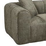 Frameless Compressed Fabric 2 Seater Sofa