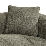 Frameless Compressed Fabric 3 Seater Sofa