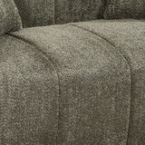 Frameless Compressed Fabric 3 Seater Sofa