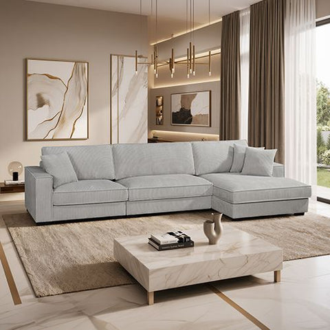 Modular Fabric Chaise Sofa